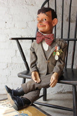 A Fine Quality Early 20th Cased Ventriloquist's Dummy; 'The Davenport No.2' by Leonard Insull