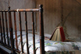 A Good Late Regency Period Faux Bamboo Beech Daybed c.1825-30