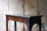 A George III Chippendale Design Mahogany & Marble Side Table c.1780