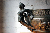 A Good French Gilt Metal Renaissance Revival Wine Cistern c.1870