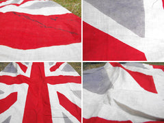 A Good British Vintage Printed Union Jack Flag