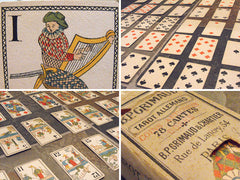 A Fine Set of Tarot Playing Cards Published by Baptiste Paul Grimaud, Paris; 'Tarot Allemand' à 2 têtes Chinois