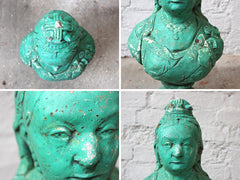 A Decorative c.1900 Stone Bust of Queen Victoria