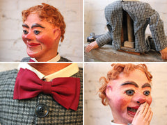 A Fine Quality Early 20thC Ventriloquist's Dummy Attributed to Arthur Quisto