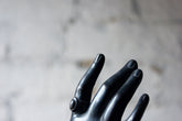 A Good Quality Victorian Dark Patinated Cast Iron Paperweight in the Form of a Ladies Hand c.1870-80