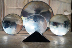 A Collection of Five Mid-20thC WWII Period Parabolic Concave & Prism Mirrors c.1940-68