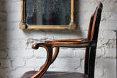 A Charming George III Carved Mahogany Elbow Chair c.1770