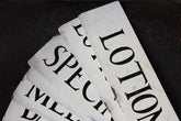 A Decorative Group of Eight c.1930s Painted Hospital Ward Signs