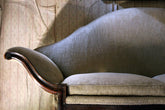 A 19thC Italian Stained Beech Gondola Settee
