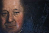 A Good Mid 19thC British School Oil on Canvas Portrait of a Gentleman