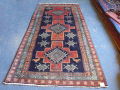 A Cheerful Semi Old Persian Goravan Runner 280cm x 120cm