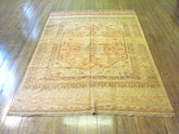 A Floral Qala-e-Now Kelim Rug: 283cm x 198cm