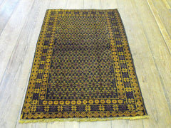 A Busy Herat Belouche Rug: 136cm x 87cm