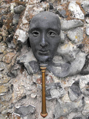 A 19thC Regency Period Papier-Mâché 'Hero' Neutral Theatrical Mask