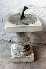 A Fine Early 20thC Stone Sundial by Maple & Co, London
