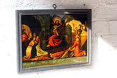 A Decorative Regency Period Transfer Mezzotint-Under-Glass Picture by W.B Walker; 'Christ Rideth into Jerusalem'