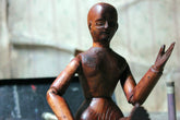 A 19thC English Pine Artist's Lay Figure by Roberson & Co. c.1890