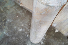 A Fine Italian Siena Scagliola Pink Marble Column c.1870