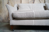 A Contemporary Recoire Franceis Three-Seater Sofa Upholstered in Guy Goodfellow