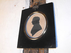 A Charming Late 18thC American Silhouette by Master Hubard