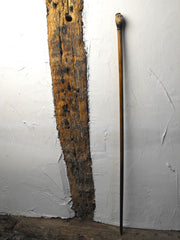 A Charming Novelty Victorian Walking Stick in The Form of a Monkey's Head
