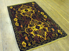 A Good Herat Belouche Rug: 151cm x 95cm