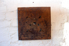 A Fine c.1800 Painted Grandfather Clock Dial by Thomas Richardson of Weaverham