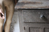 A Decorative c.1900 Painted Pine Cupboard