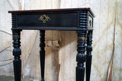 A Fine Late Regency/William IV Period Rosewood & Ebonised Side Table c.1825-35