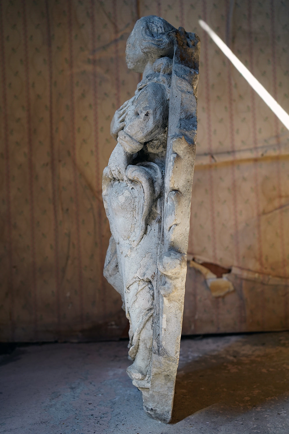 A 15thC French Caen Limestone Architectural Carving