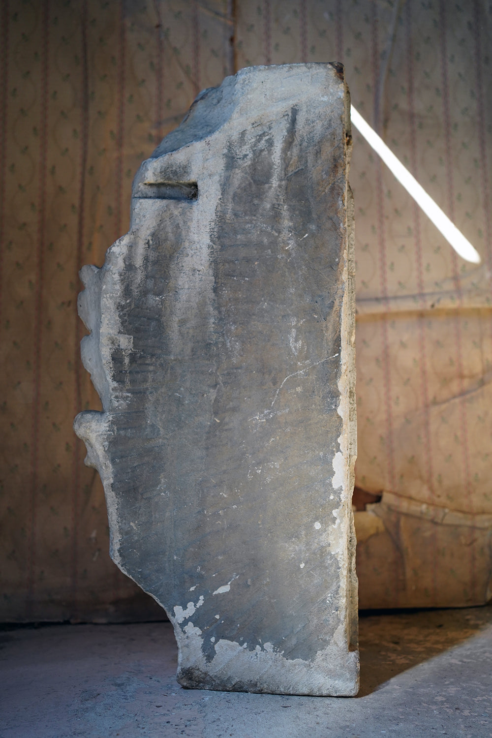 A 15thC French Caen Limestone Architectural Carving