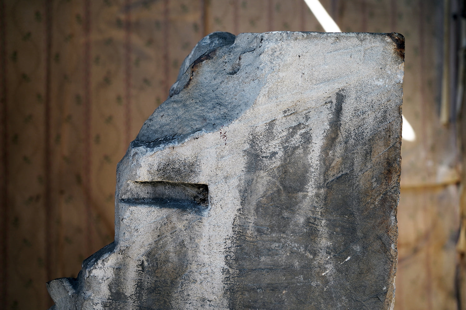 A 15thC French Caen Limestone Architectural Carving