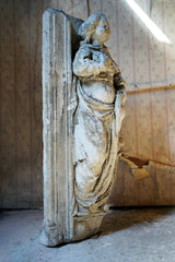 A 15thC French Caen Limestone Architectural Carving