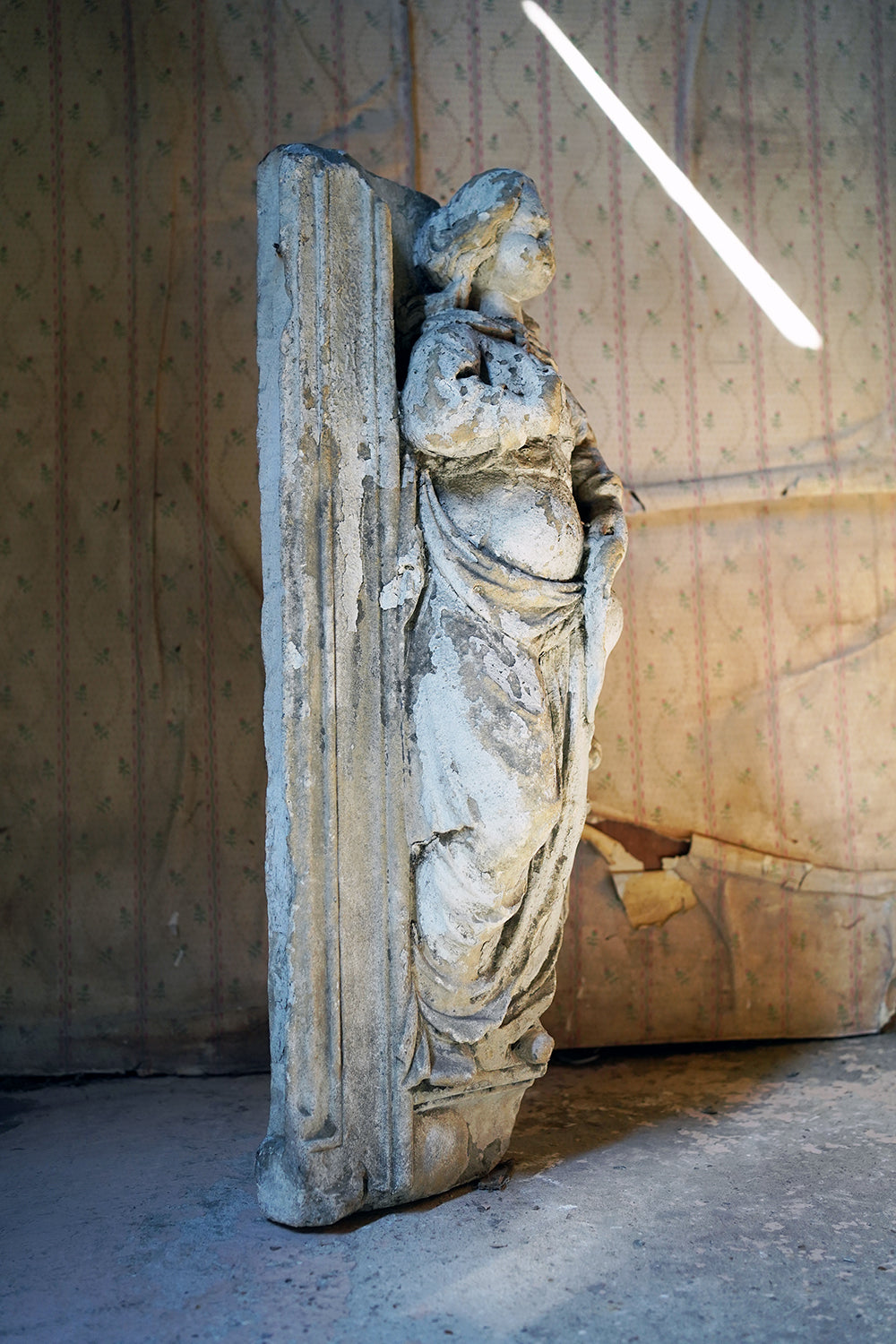 A 15thC French Caen Limestone Architectural Carving