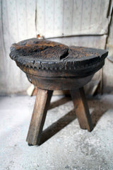 A 15thC & Later Primitive French Oak Capital