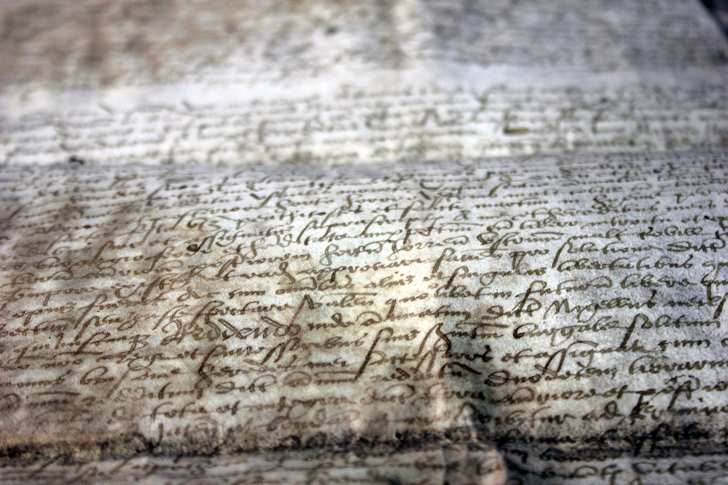 A 16thC Scottish Charter of Sale Document by Henry Eldar c.1575