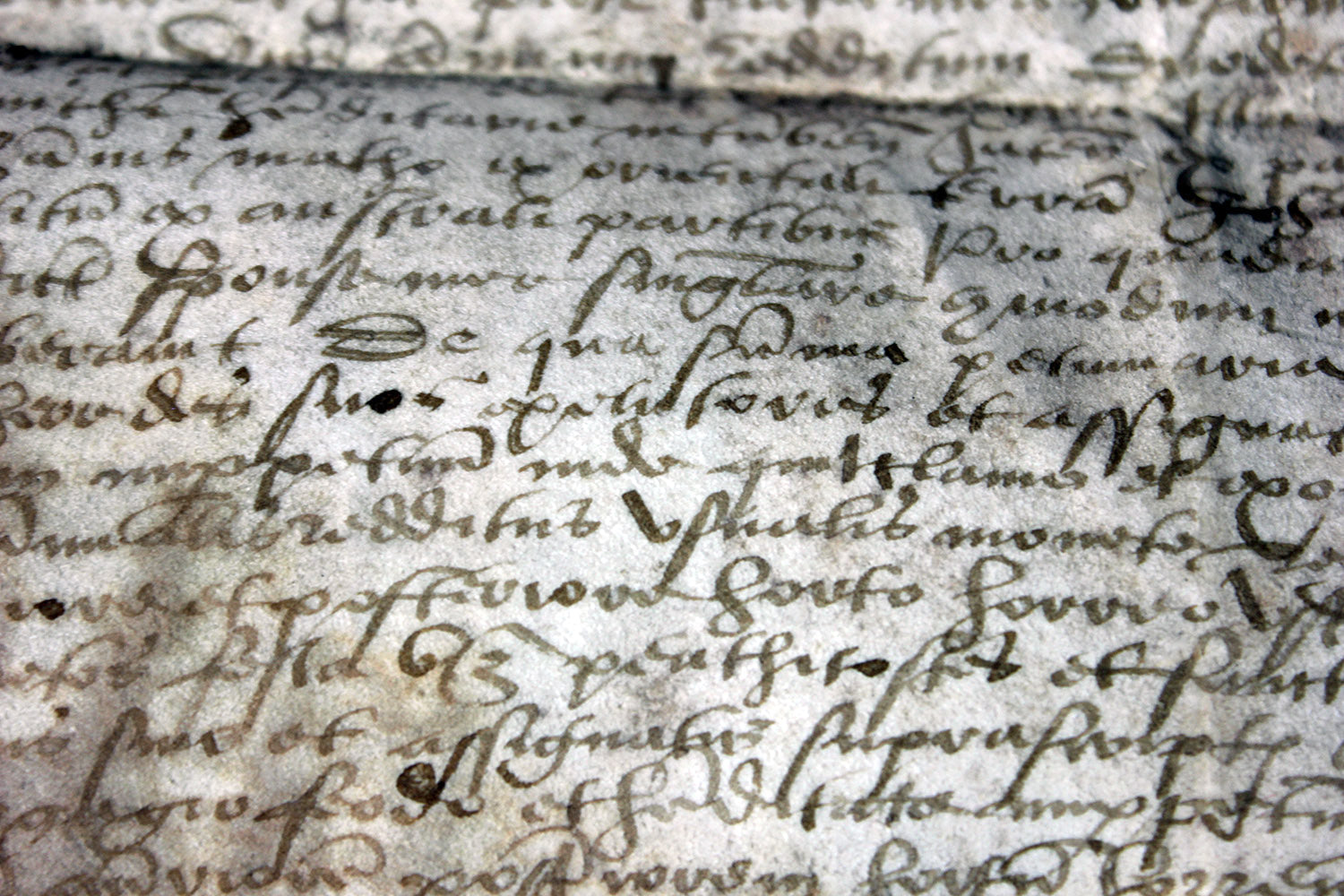 A 16thC Scottish Charter of Sale Document by Henry Eldar c.1575