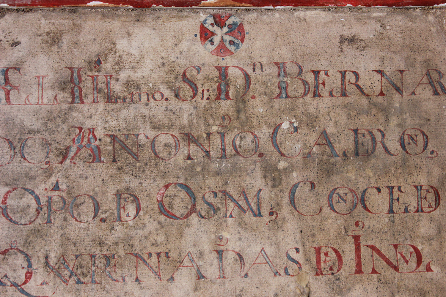 A 17thC Italian Framed Altar Devotional Fragment