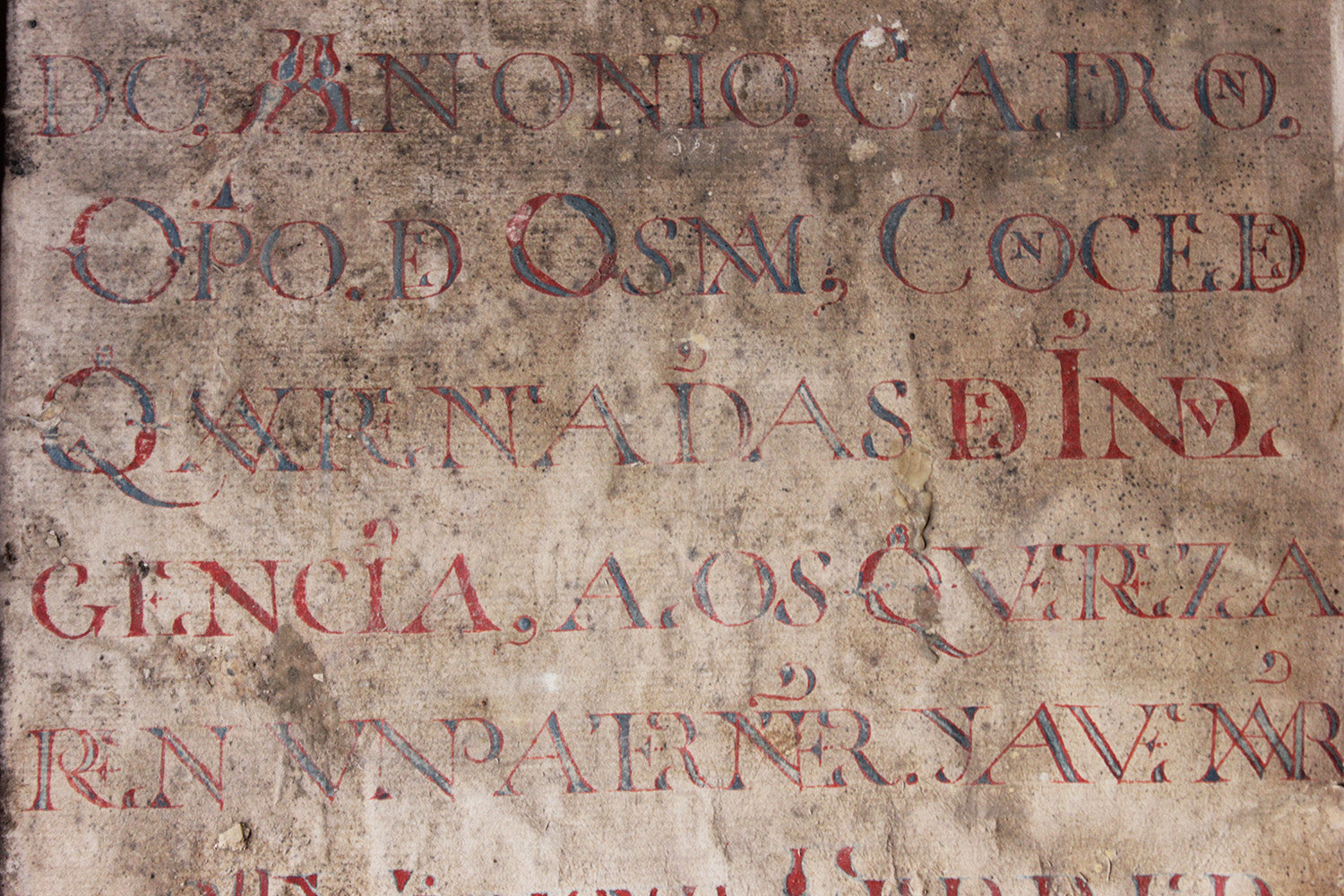 A 17thC Italian Framed Altar Devotional Fragment