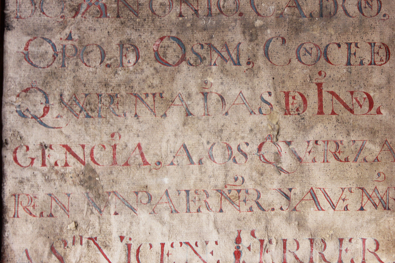 A 17thC Italian Framed Altar Devotional Fragment