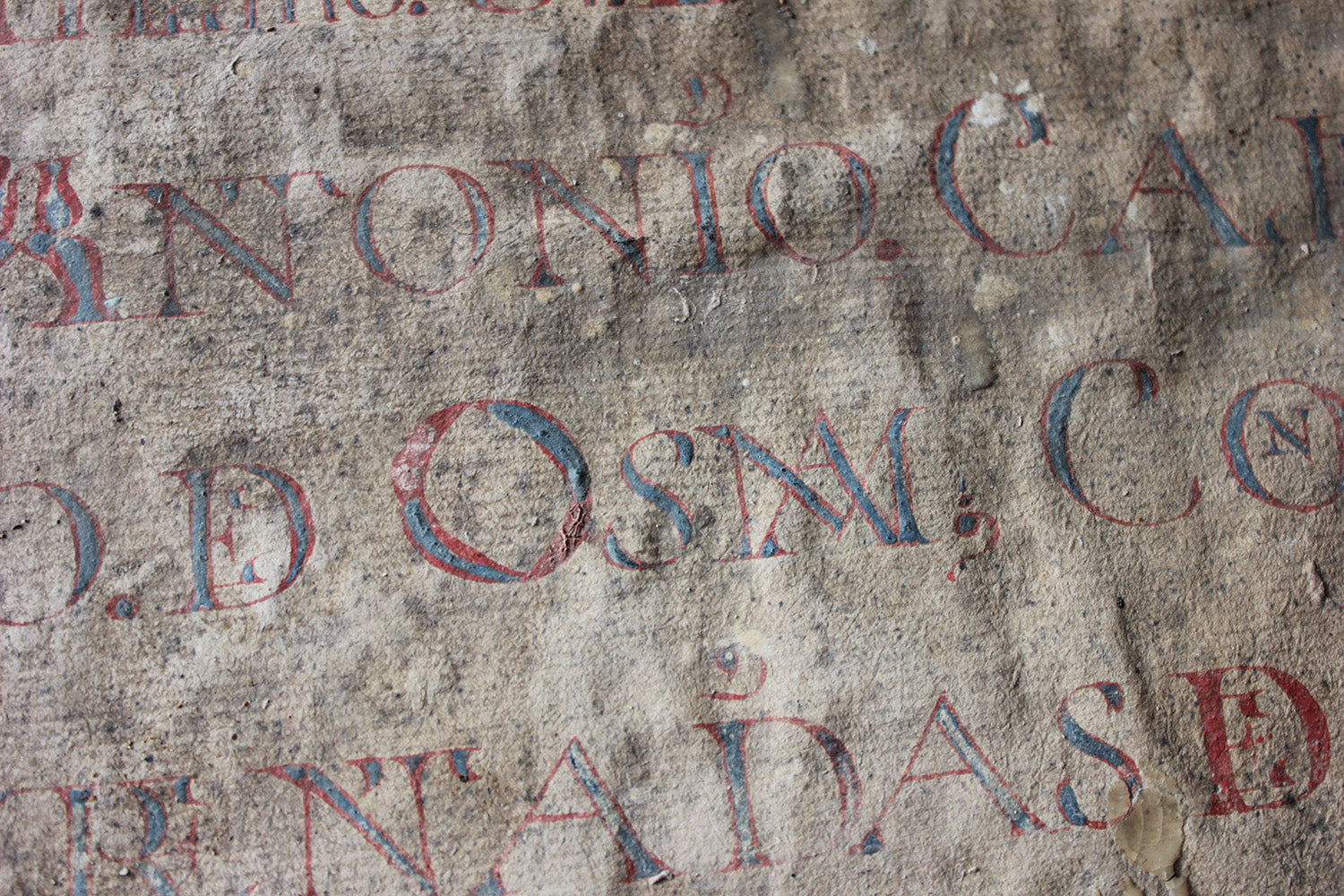 A 17thC Italian Framed Altar Devotional Fragment