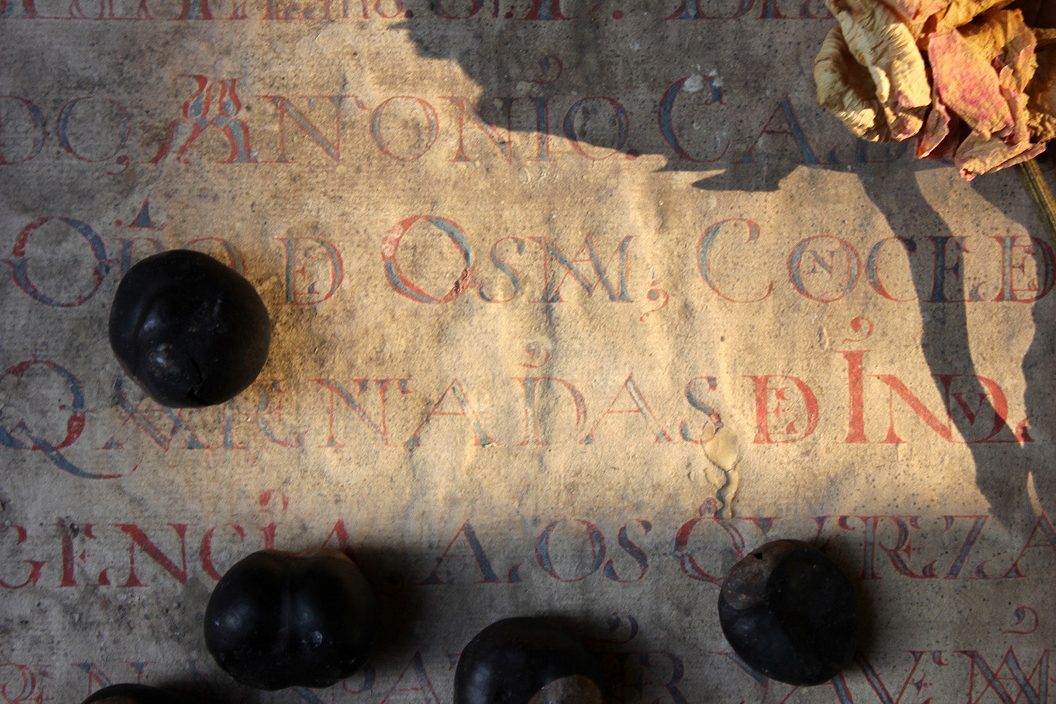 A 17thC Italian Framed Altar Devotional Fragment