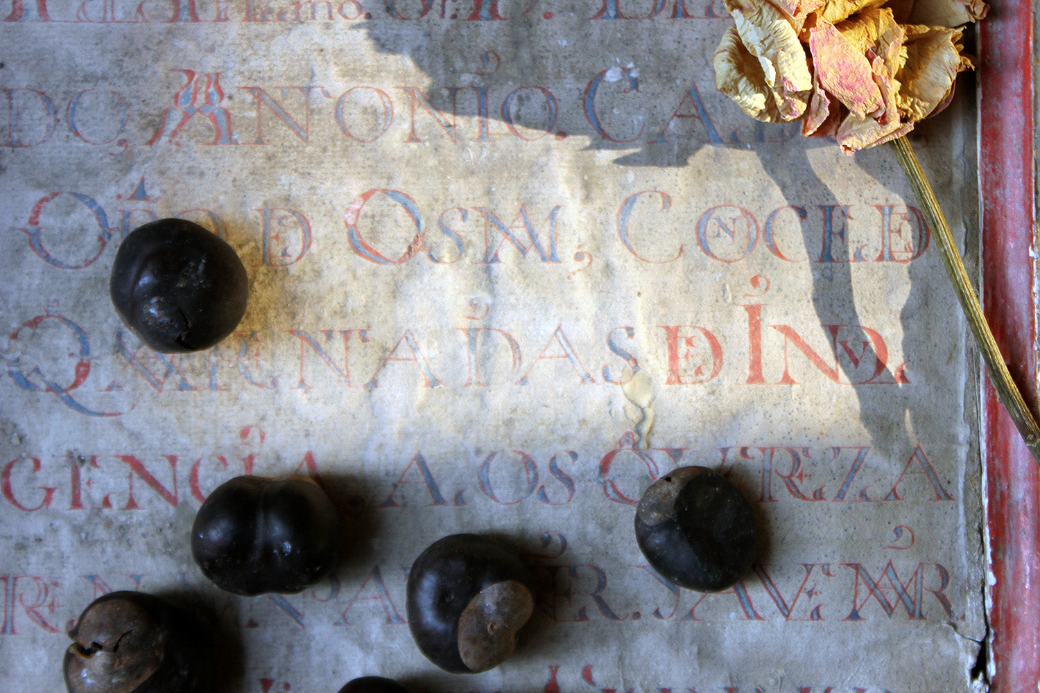 A 17thC Italian Framed Altar Devotional Fragment