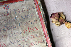 A 17thC Italian Framed Altar Devotional Fragment