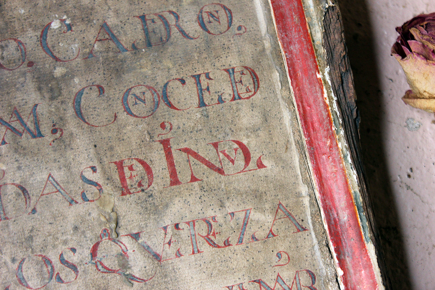 A 17thC Italian Framed Altar Devotional Fragment