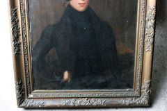 A Good 19thC English School Oil on Canvas Portrait of a Gentleman c.1830-40