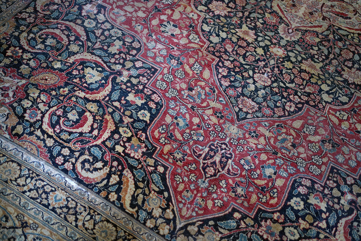 A Good Large Late 19thC Tabriz Carpet c.1900