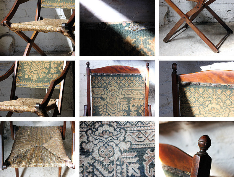 A Charming c.1900 Arts & Crafts Period Oak Open Armchair