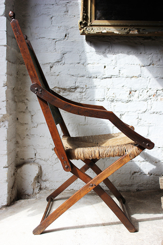 A Charming c.1900 Arts & Crafts Period Oak Open Armchair