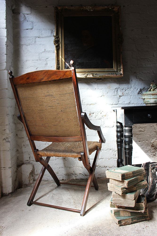 A Charming c.1900 Arts & Crafts Period Oak Open Armchair